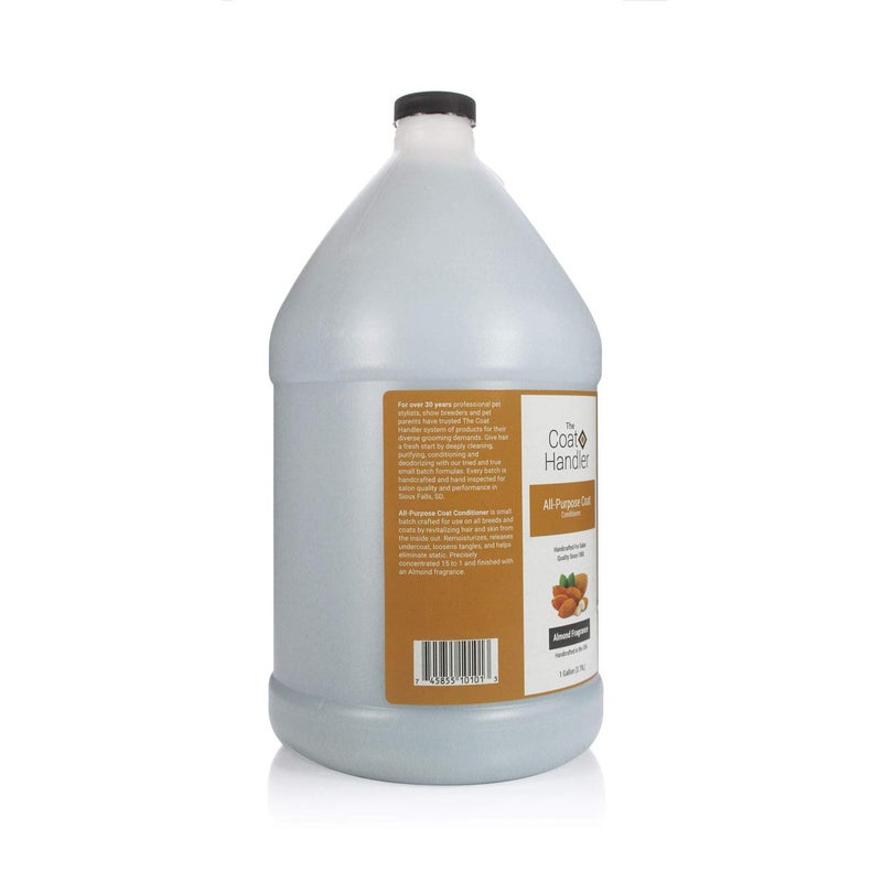 The Coat Handler All-Purpose Coat Dog Conditioner, 1 Gallon - All Natural Ingredients, Handcrafted, Loosens Tangles and Eliminates Static, Aids in DeShedding, Professional Grade Grooming Formula - Image 2